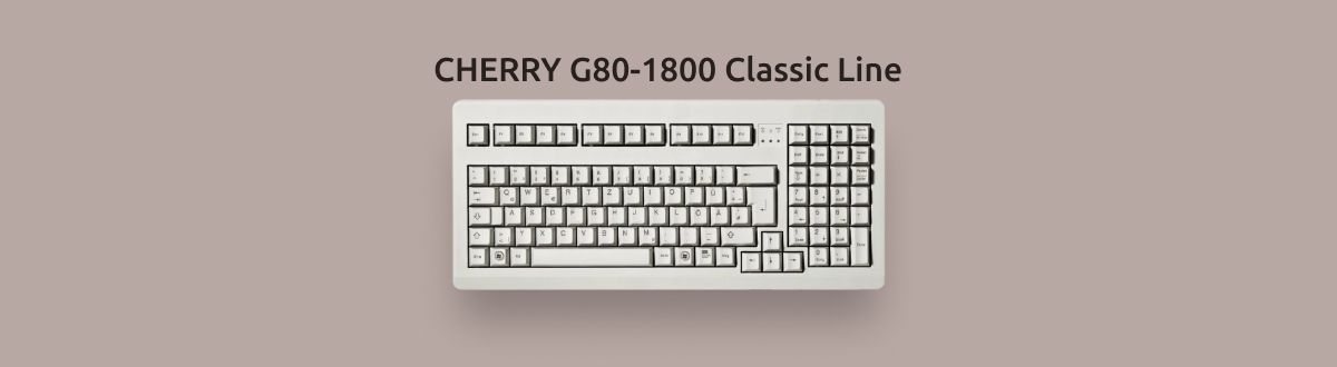 Изображение CHERRY G80-1800 Classic Line.