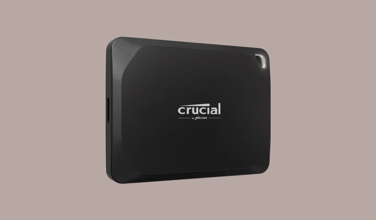 Изображение внешнего SSD-диска Crucial X10 Pro