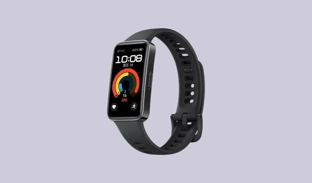 Изображение HUAWEI Band 9 на монохромном фоне.
