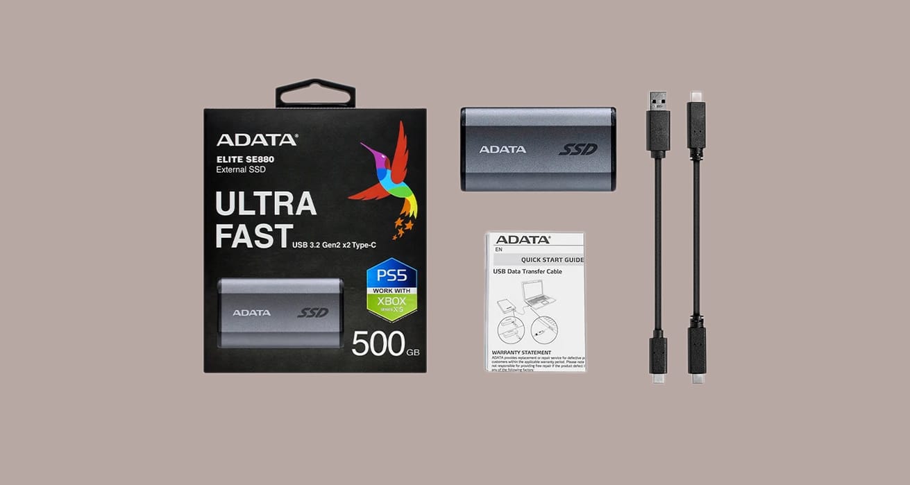 Изображение комплекта ADATA Elite SE880.