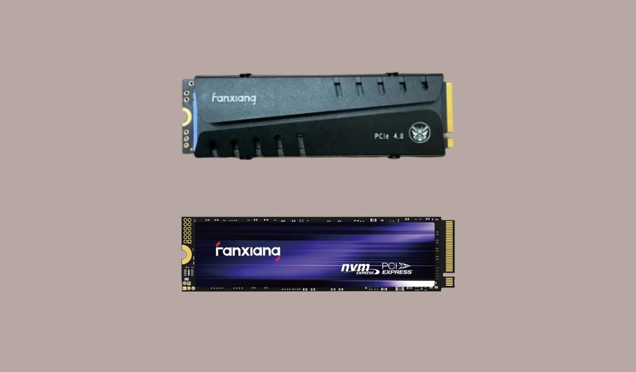 Изображение твердотельных накопителей Fanxiang S770 и Fanxiang S880.