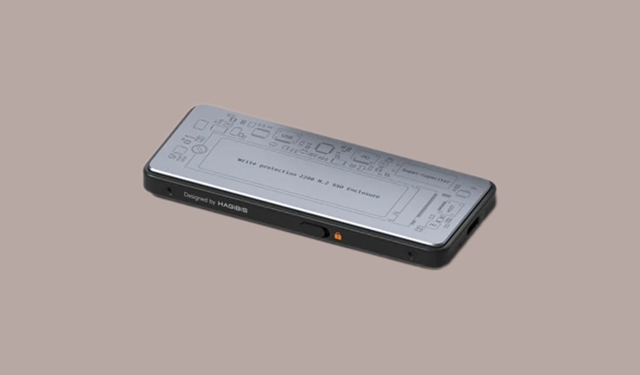 Изображение корпуса для SSD M.2 Hagibis MC200 Pro.