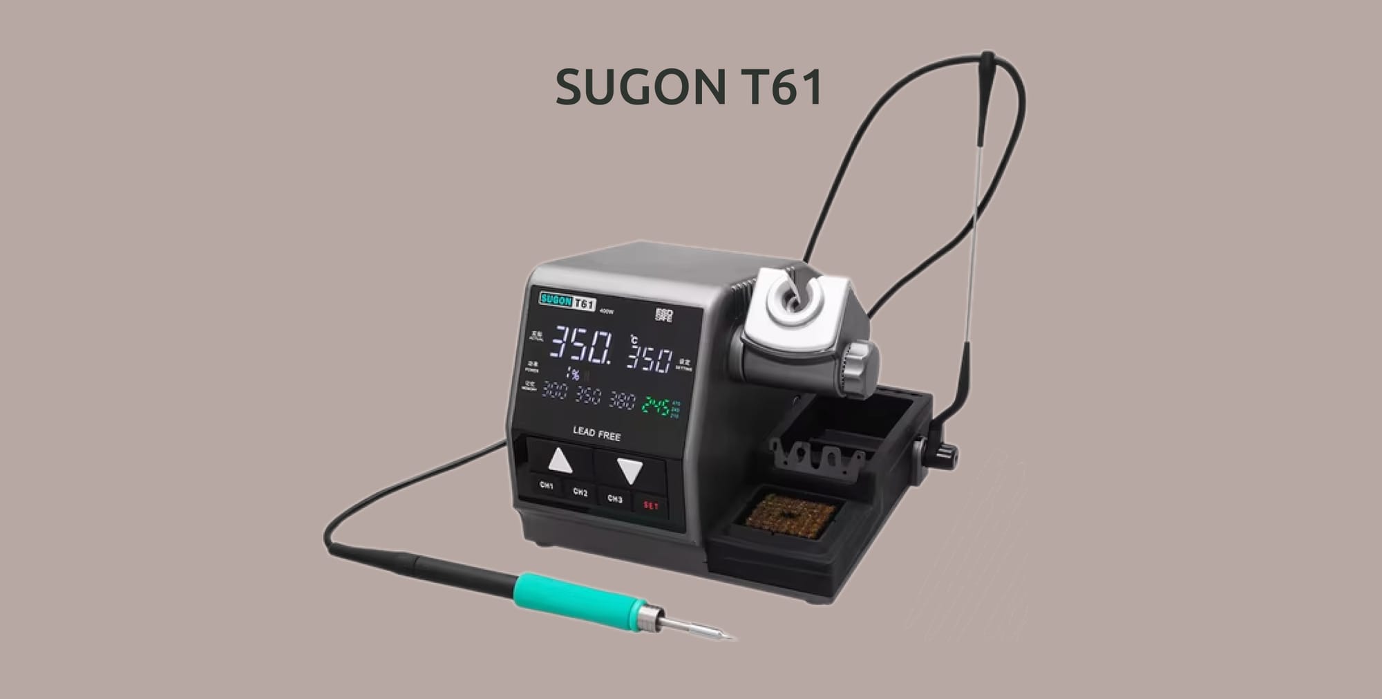 Мощная паялка SUGON T61.