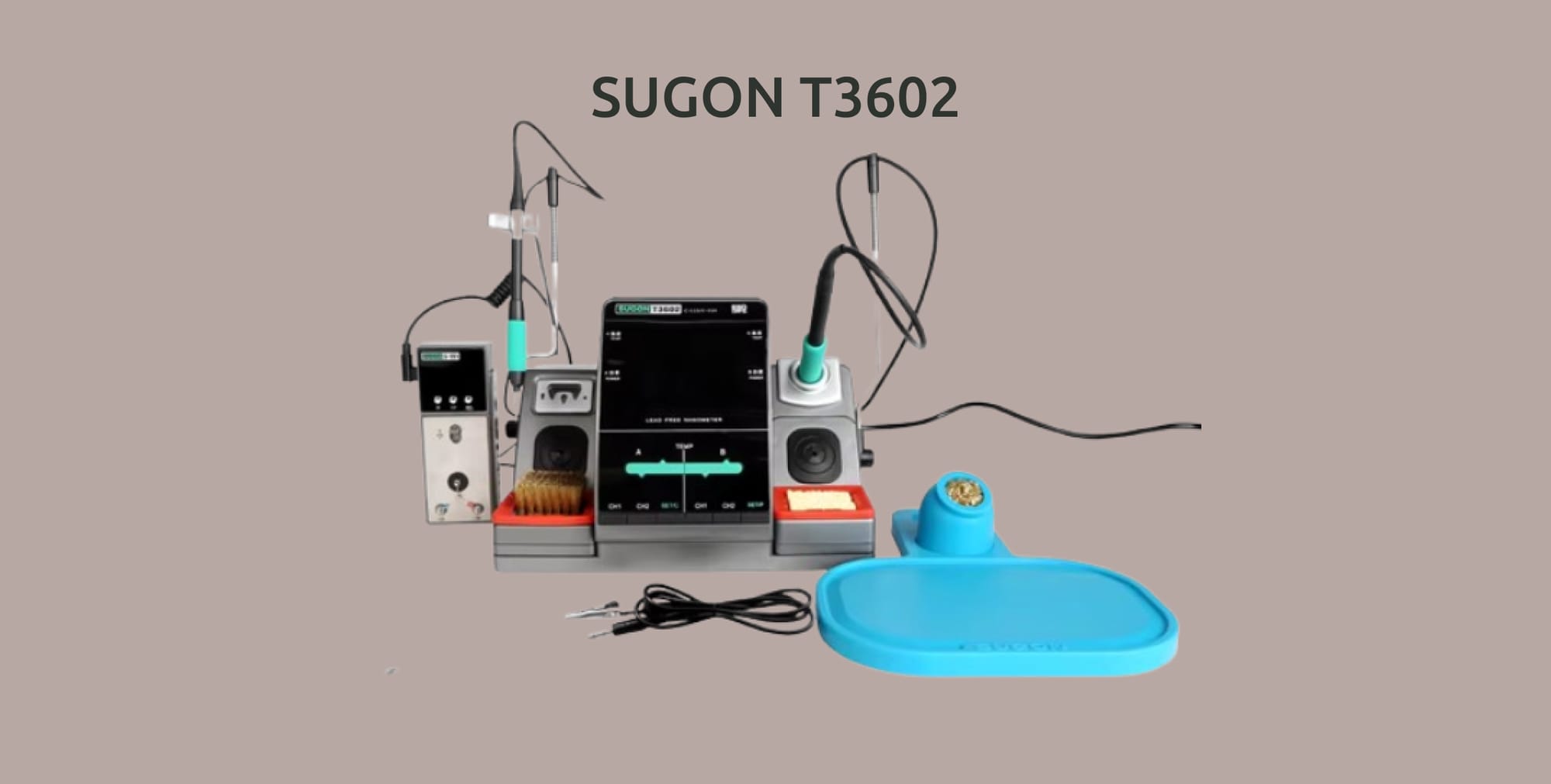 Паяльная станция для микро- и нанопайки SUGON T3602.