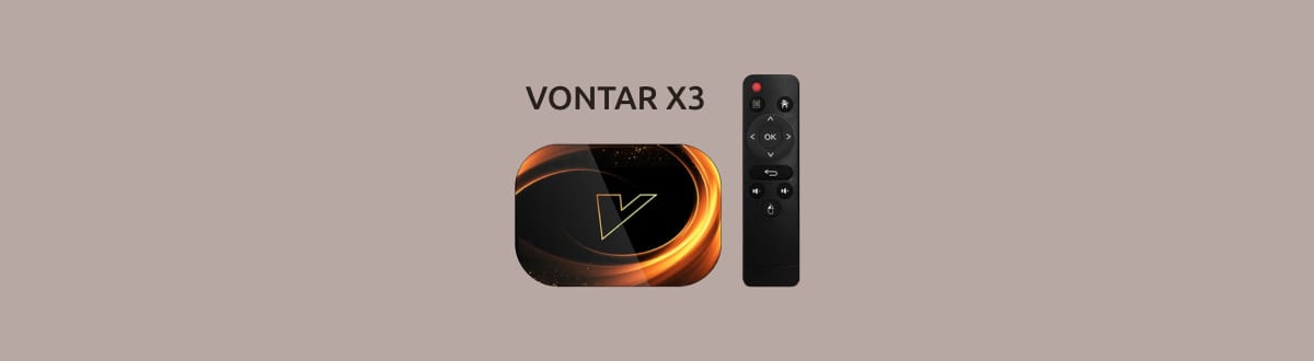 Vontar X3 на монохромном фоне.
