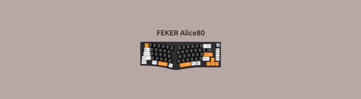 FEKER Alice80 на монохромном фоне.