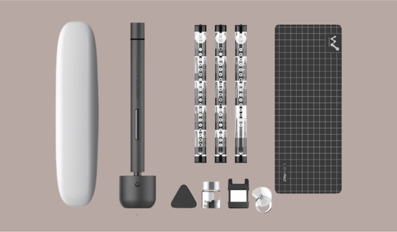 Изображение набора с отвёрткой Xiaomi Wowstick 1F+.