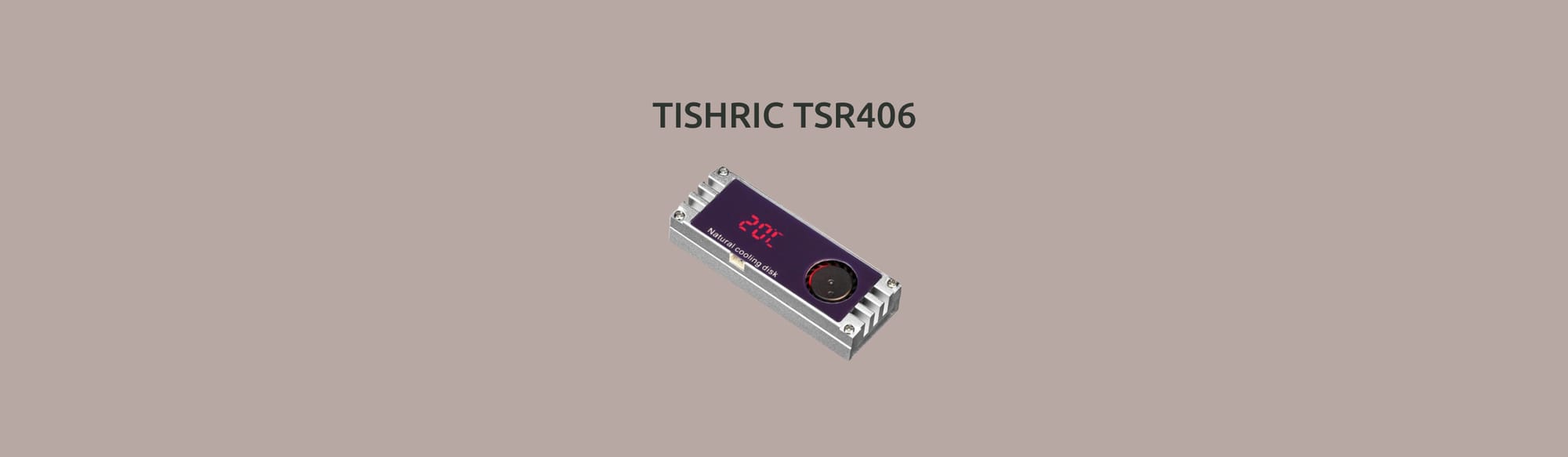 Изображение TISHRIC TSR406 на монохромном фоне.