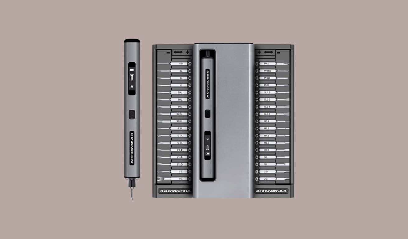 Изображение набора с миниотвёрткой ARROWMAX SES PRO 34 в 1.