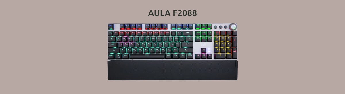 AULA F2088 на монохромном фоне.