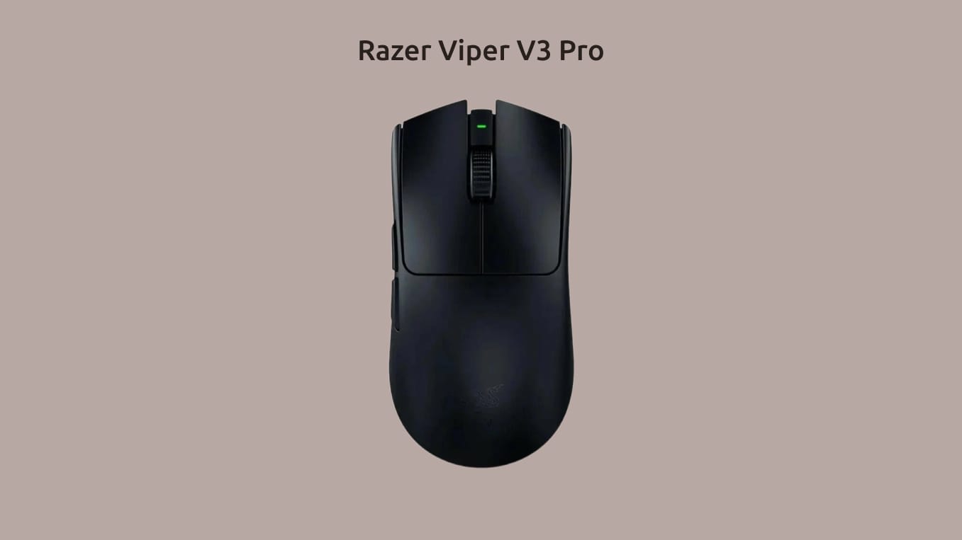 Razer Viper V3 Pro в чёрном цвете.