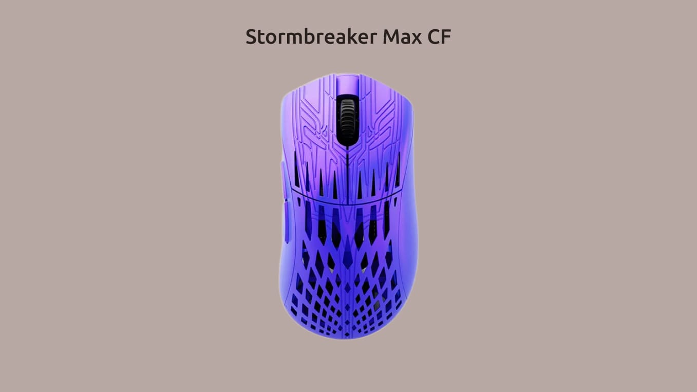 Pwnage Stormbreaker Max CF в фиолетовом цвете.