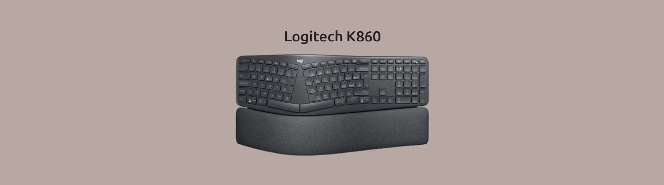 Эргономичная клавиатура Logitech Ergo K860.