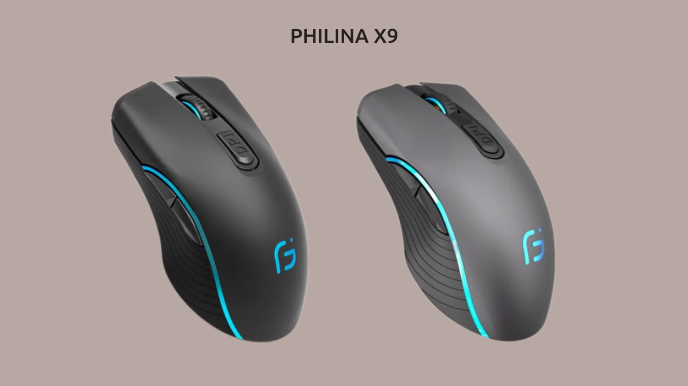 PHILINA X9 в чёрном и сером исполнении.