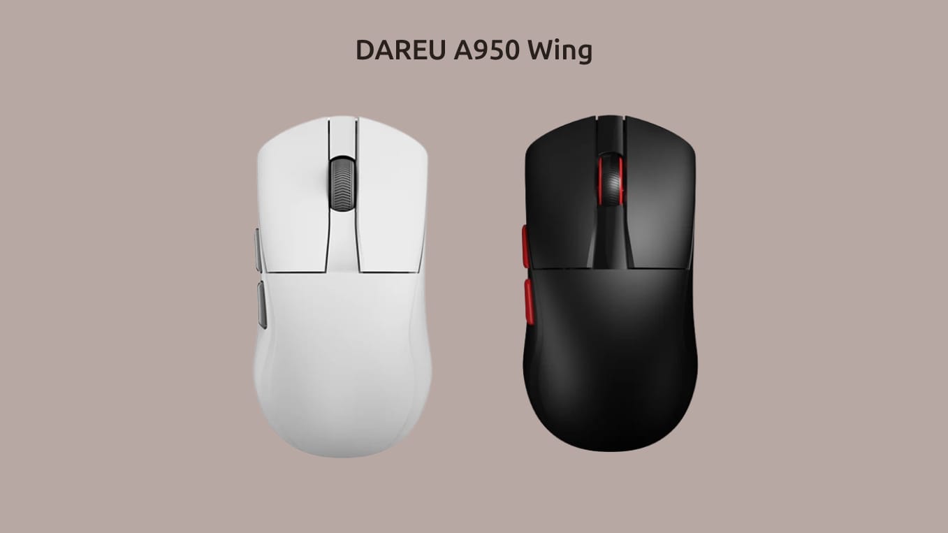 DAREU A950 Wing в светлом и тёмном цветовом варианте.