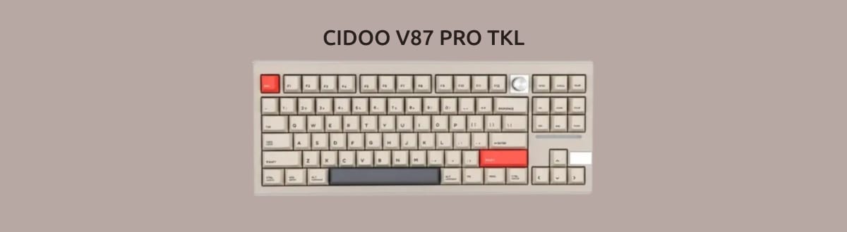 CIDOO V87 PRO на монотонном светло-коричневом фоне.