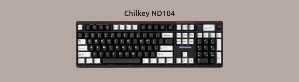 Chilkey ND104 на монотонном фоне.