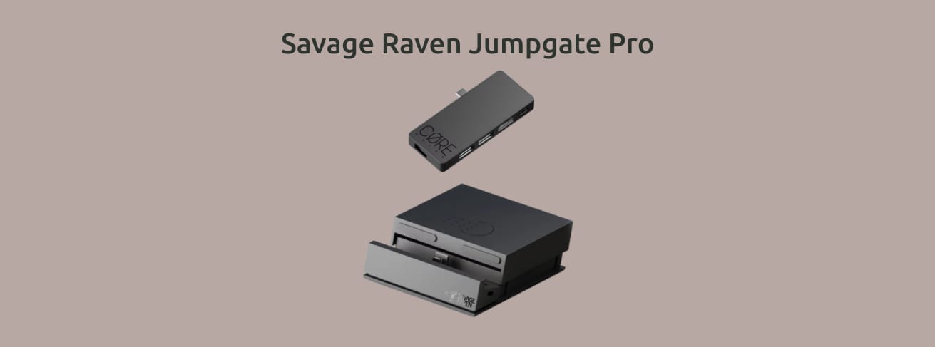 Savage Raven Jumpgate Pro и съёмный модуль отдельно.