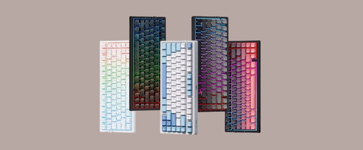 5 цветовых решений MCHOSE G75 Pro.