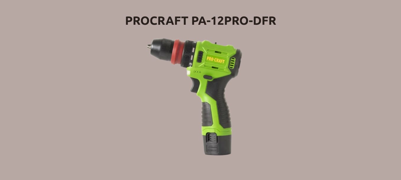 PROCRAFT PA12PRODFR на монотонном фоне.