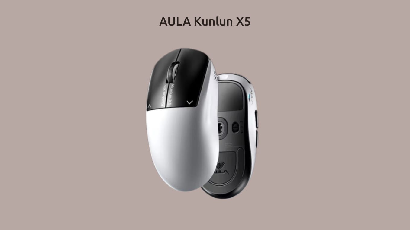 AULA Kunlun X5 на монохромном фоне.