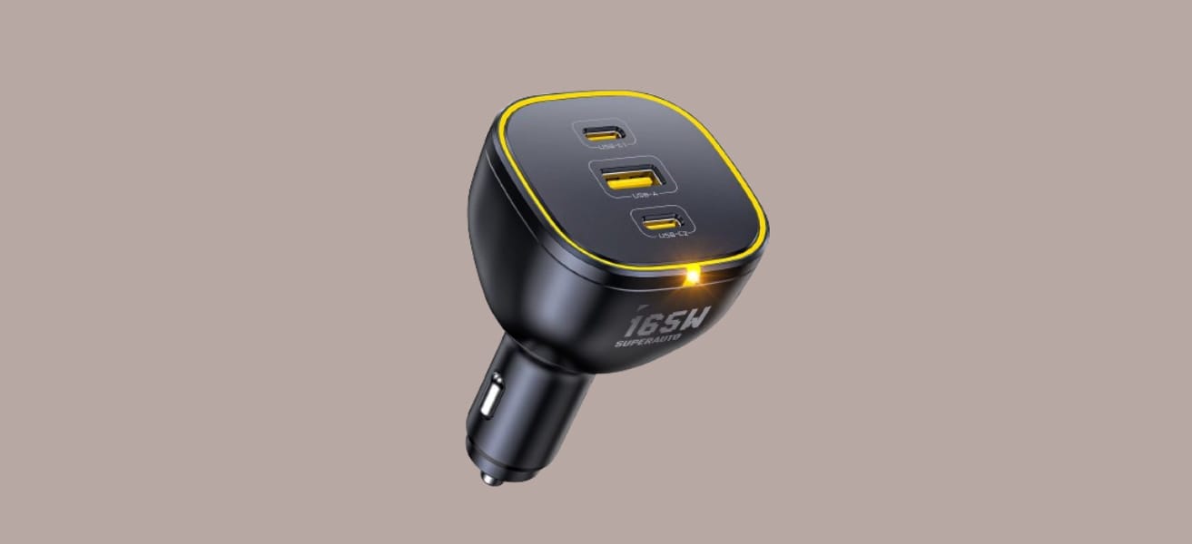 AOHI SUPERAUTO PD 165W на монохромном фоне.