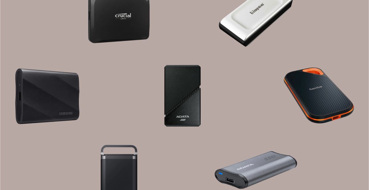 Лучшие внешние SSD диски 2025 года