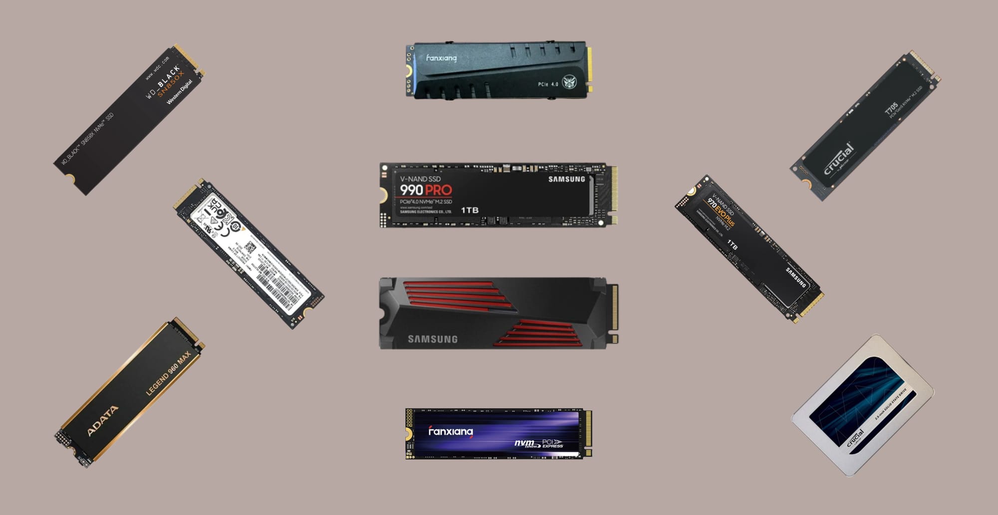 Лучшие SSD диски 2025 года